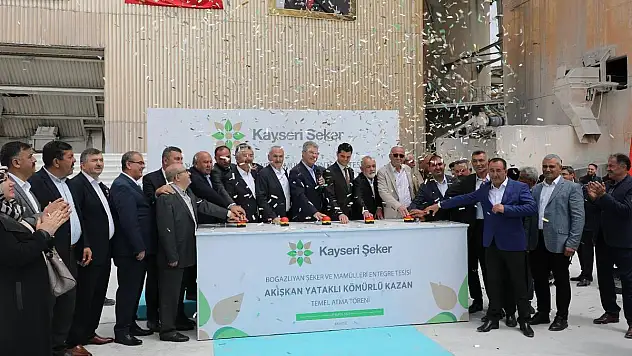 Boğazlıyan da Akışkan Yataklı Kömürlü Kazan temel atma töreni