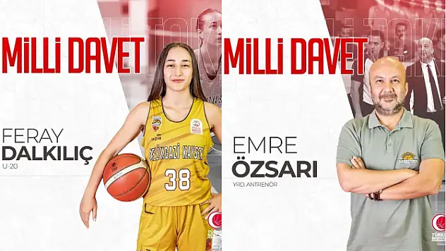 A Kadın Milli Takımı kadrosuna Kayseri Basketbol'dan 2 kişi çağırıldı