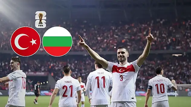 A millî takım Bulgaristan'a karşı