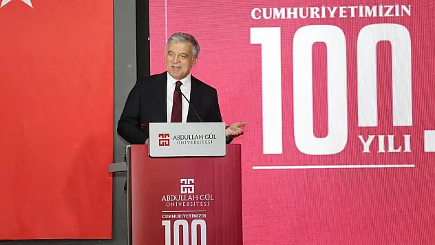 Abdullah Gül, AGÜ 7'nci Mezuniyet Töreni'nde