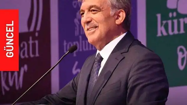 Abdullah Gül bugün Kayseri de olacak