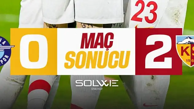 Adana Demirspor 0-2 Kayserispor