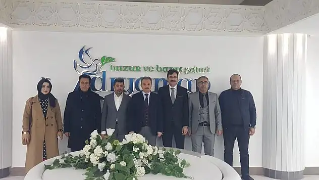 Adıyaman 1954 spor Yönetiminden, Başkan Kılınç'a Ziyaret