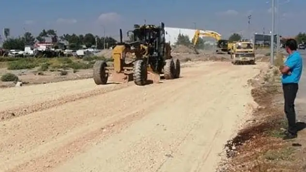 Adıyaman Belediyesi'nden Alternatif Yol Çalışması