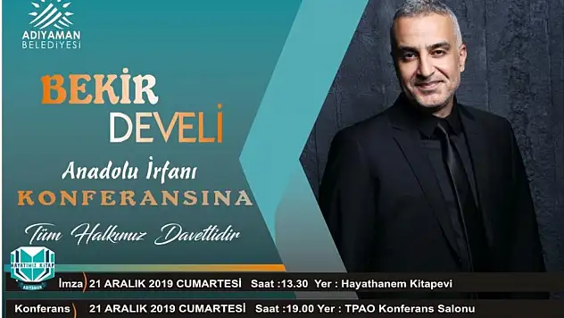 Adıyaman Belediyesi'nden 'Anadolu İrfanı' Konferansı