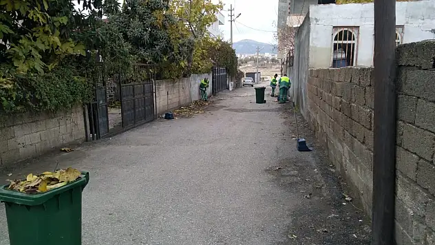 Adıyaman Belediyesi, Sümerevler Mahallesi'nde Temizlik Çalışması Yaptı