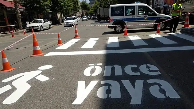 Adıyaman Belediyesi 'Yaya Önceliği'ne Önem Veriyor