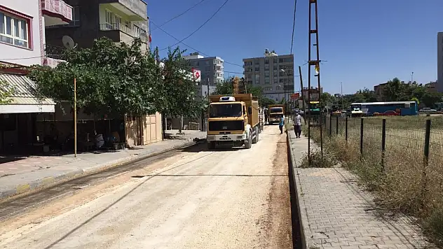 Adıyaman belediyesi yol çalışmaları devam ediyor