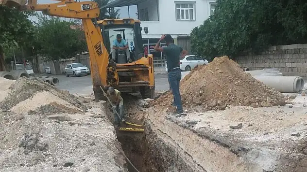 Adıyaman da altyapı çalışmaları