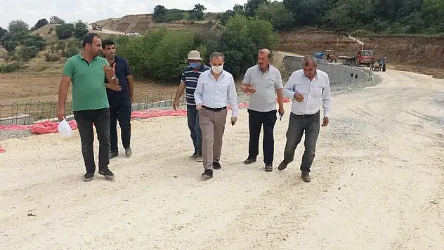 Adıyaman da yol çalışmaları