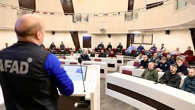 AFAD'dan Kocasinan'a Sivil savunma eğitimi