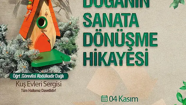 Ahşap geri dönüşümle doğa sanata dönüşüyor