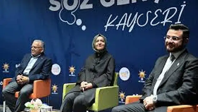 AK Parti genel başkan yardımcısı kaya, Kayseri'de gençlerle buluştu