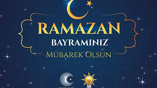 AK Parti İl Başkanı Okandan'ın  Ramazan Bayramı mesajı