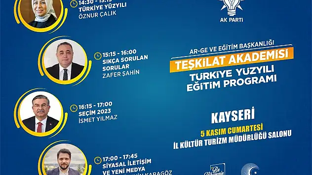 AK Parti, Teşkilat Akademisi'nde 3.dönem başlıyor