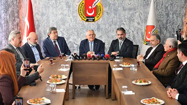 AK Partili Ataş ve Belediye Başkanlarından KGC'ye ziyaret