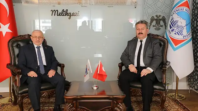 AKKUŞ'TAN BAŞKAN PALANCIOĞLU'NA ZİYARET