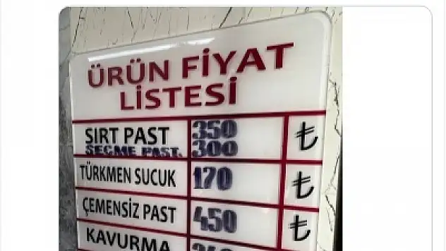 Akşener, pastırma fiyatları üzerinden iktidara yüklendi