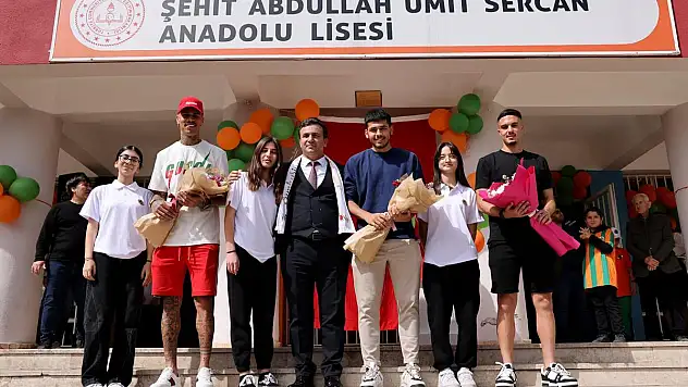 Alanyaspor,Şehit Abdullah Ümit Sercan Anadolu Lisesi'nde