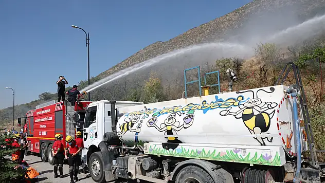 Ali Dağı'na 'Alev Kalkanı' kuruluyor!