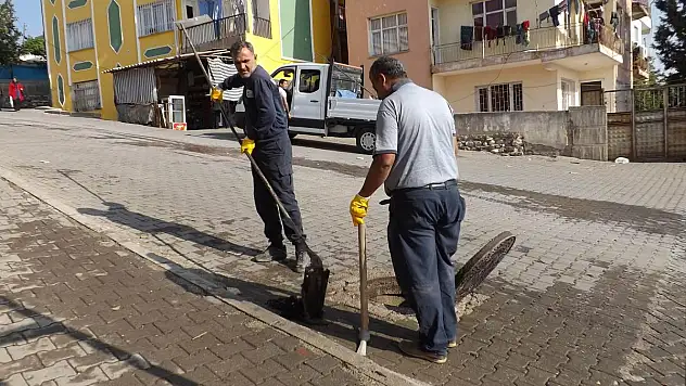 ALTYAPI NOKTALARINDA TEMİZLİK ÇALIŞMALARI SÜRÜYOR