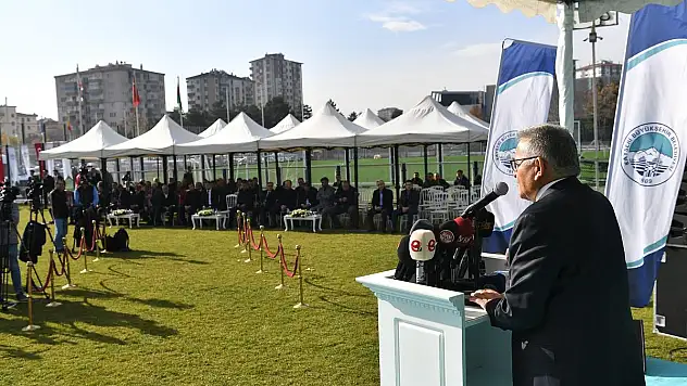 AMATÖR SPOR KULÜPLERİNE 1 MİLYON TL'LİK MALZEME DESTEĞİ