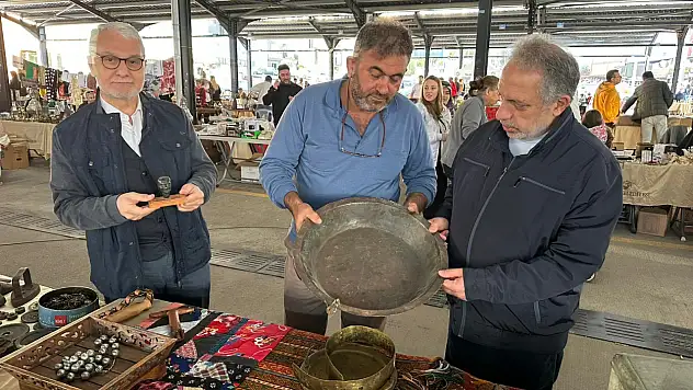 Antika Pazarı Talas'ta büyük ilgi gördü