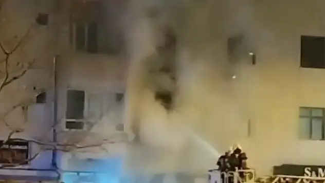 Apartmanda Yangın Çıktı.