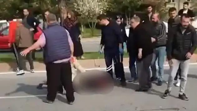 Aracın çarptığı yaya ağır yaralandı