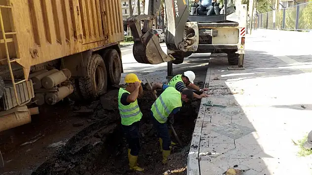 ARIZAYA YAPILAN HIZLI MÜDAHALE SU KAYBINI ÖNLEDİ