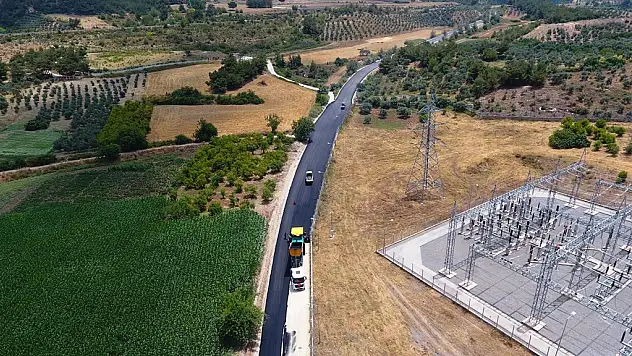 Arsuz da asfalt çalışmaları
