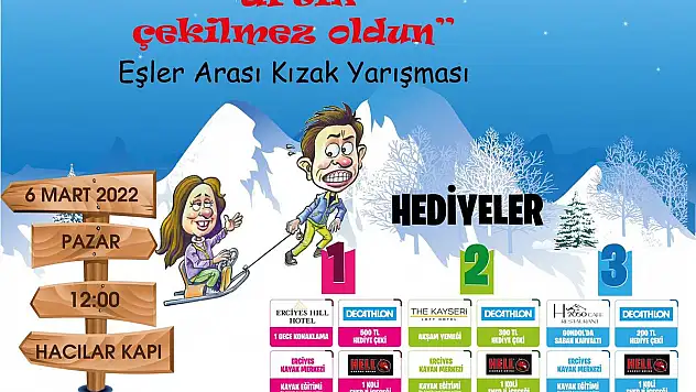 'ARTIK ÇEKİLMEZ OLDUN' YARIŞMASI BAŞLIYOR