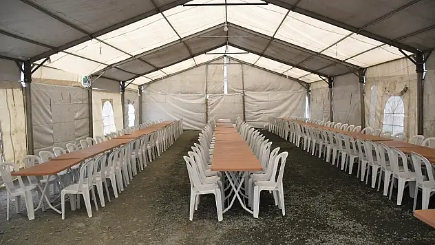 ARTVİN BELEDİYESİ RAMAZAN ÇADIRI KURDU