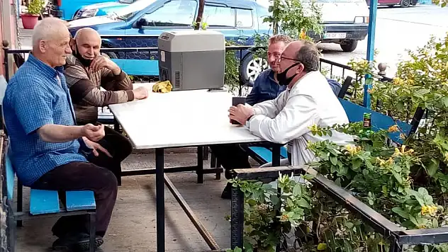 Artvin de başkan dan  esnaf ziyareti