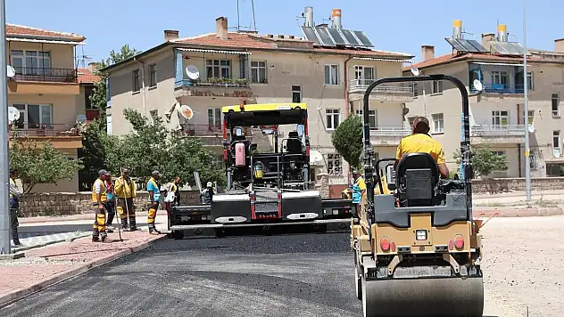 ASFALT SEFERBERLİĞİ BAŞLADI