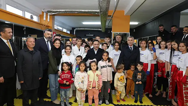 ASKON ERVA SPOR KULÜBÜ AÇILDI