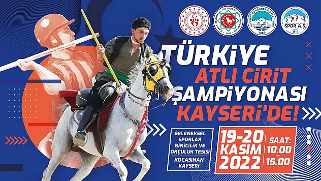 ATLI CİRİT ŞAMPİYONASI HEYECANI YAŞANACAK
