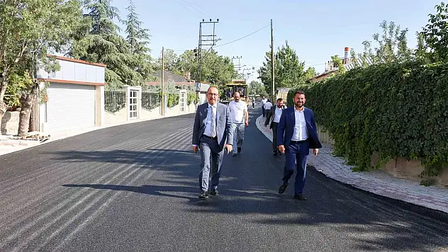 AYANBEY SOKAK ASFALTLAMA ÇALIŞMASI TAMAMLANDI