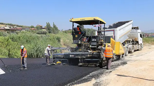 BAĞLANTI YOLUNDAKİ ÇALIŞMALAR TAMAMLANIYOR