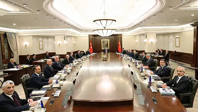 Bakanlar kurulu bugün Beştepe'de toplanıyor