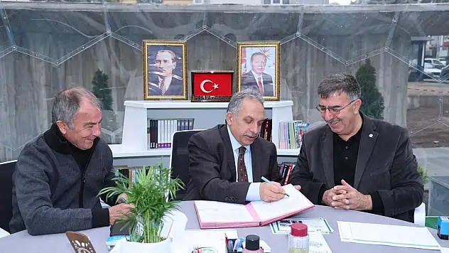 Başakpınar Küçük Sanayi sitesi için imzalar atıldı