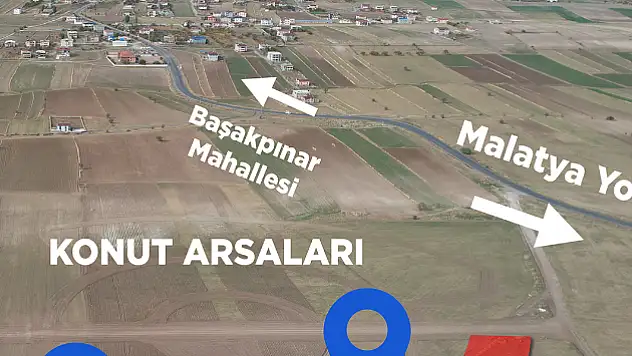 BAŞAKPINAR'DA KONUT ARSASI SATILIYOR