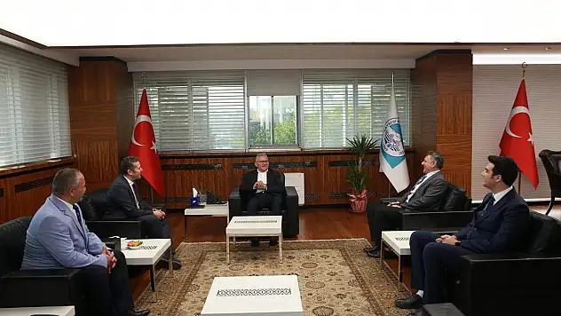 BAŞKAN BÜYÜKKILIÇ'A KAYSERİ TABİP ODASI'NDAN ZİYARET