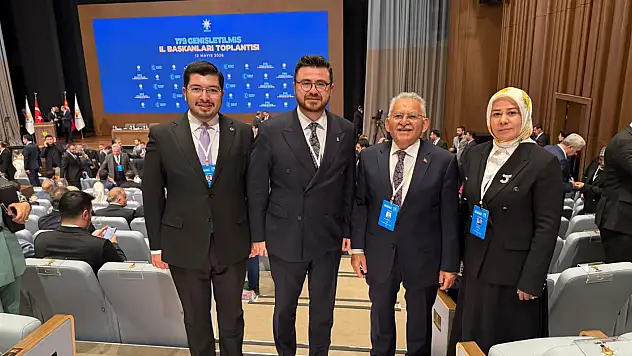 Başkan Büyükkılıç AK Parti İl Başkanları Toplantısı'na Katıldı