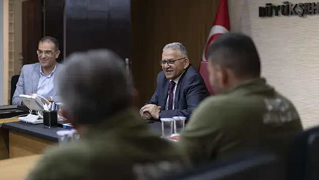 BAŞKAN BÜYÜKKILIÇ, ANDA KAYSERİ EKİBİNİ AĞIRLADI