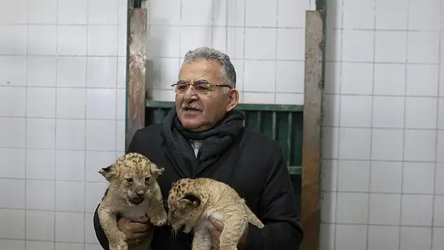 Başkan Büyükkılıç, Aslan Yavrularıyla