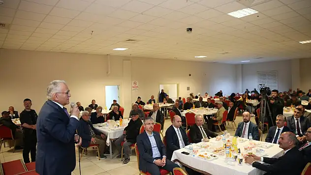 BAŞKAN BÜYÜKKILIÇ, FELAHİYELİLERLE BULUŞTU