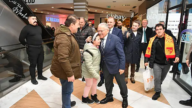 Başkan Büyükkılıç İldem'de esnaf ve vatandaşlarla buluştu