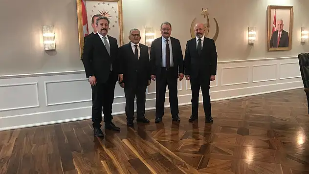 BAŞKAN BÜYÜKKILIÇ'IN ANKARA TEMASLARI…