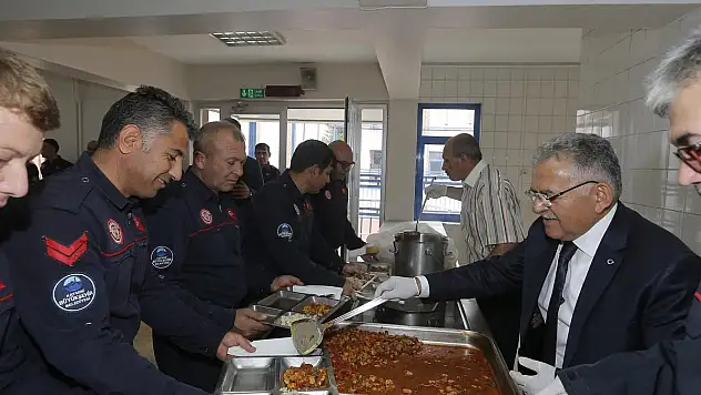 BAŞKAN BÜYÜKKILIÇ, İTFAİYE TEŞKİLATIYLA